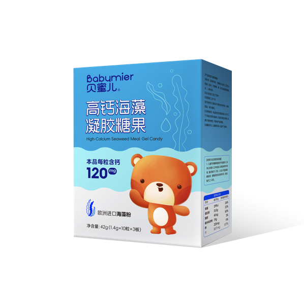 高鈣海藻凝膠糖果